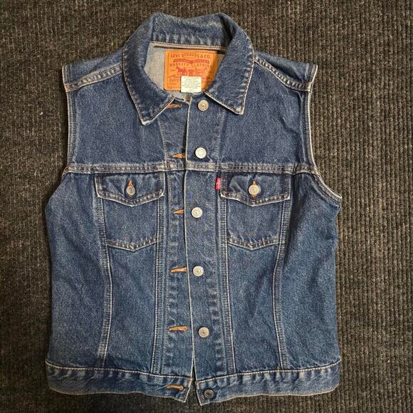 Levi's Jackets & Blazers - Vintage Circa 1994-95 Levi's Denim Vest. Womans Medium